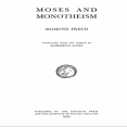 Moses and Monotheism (Hogarth, 1939) - Sigmund Freud